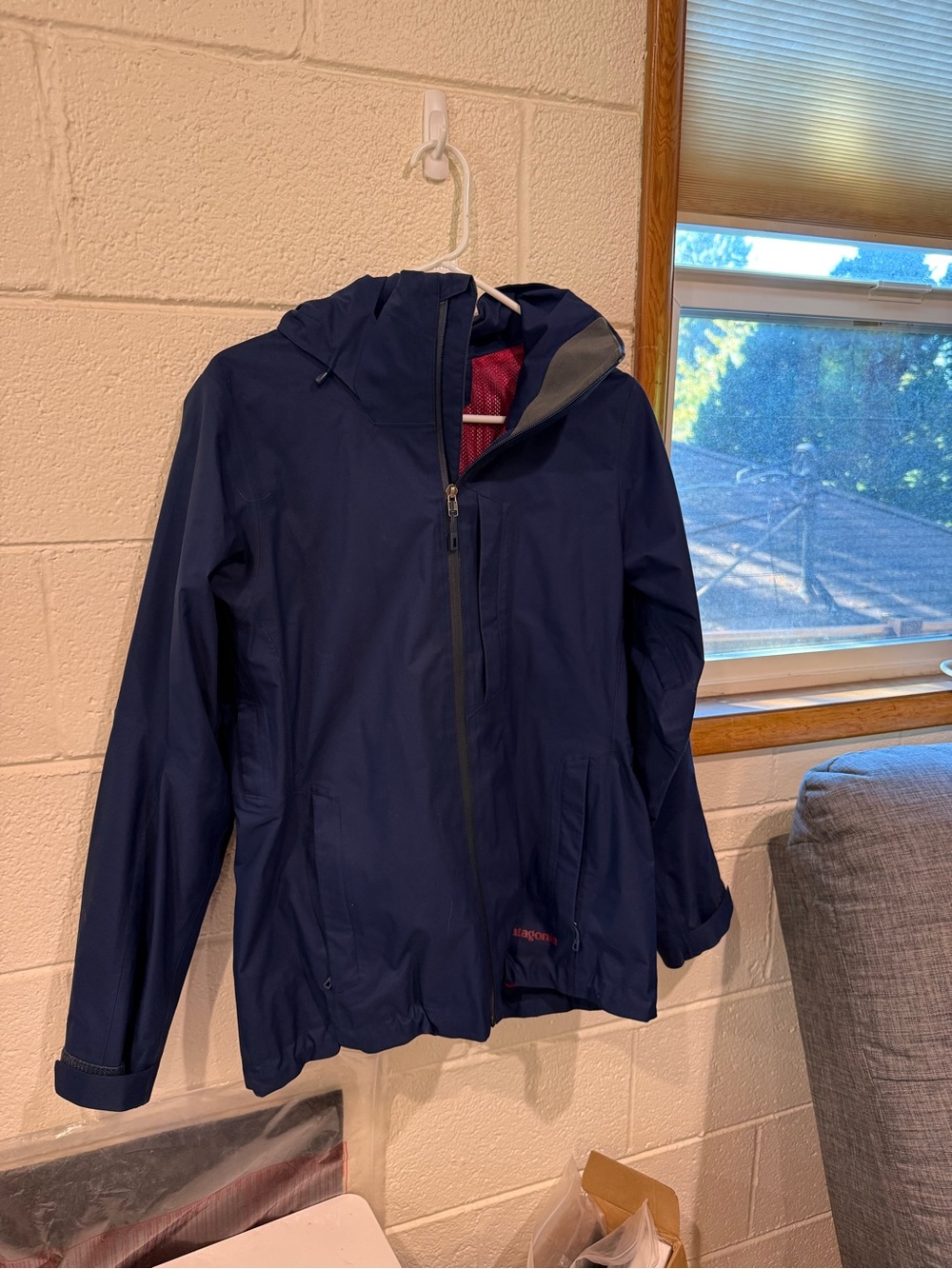 Patagonia Snowbelle Ski Jacket Navy Plum Small Outer Only